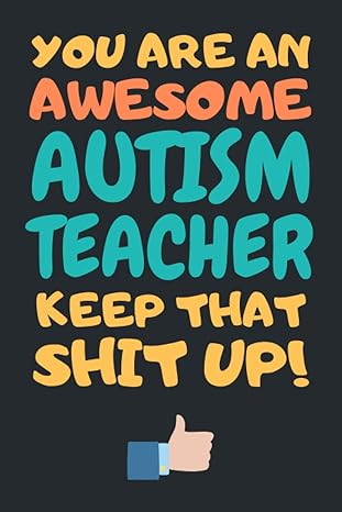 Asperger Autism Gift for Autistic People and Autism Teachers Dina5 Lined Notebook Diary Planner Notepad Notebook Journal Malheft Strazze