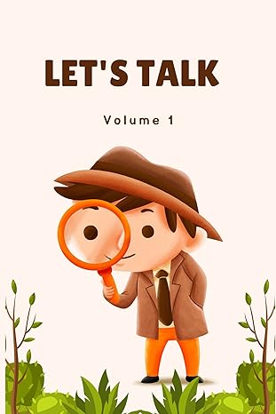 Let's Talk : Book to help language development for language delay, autism and improving language: Book 1