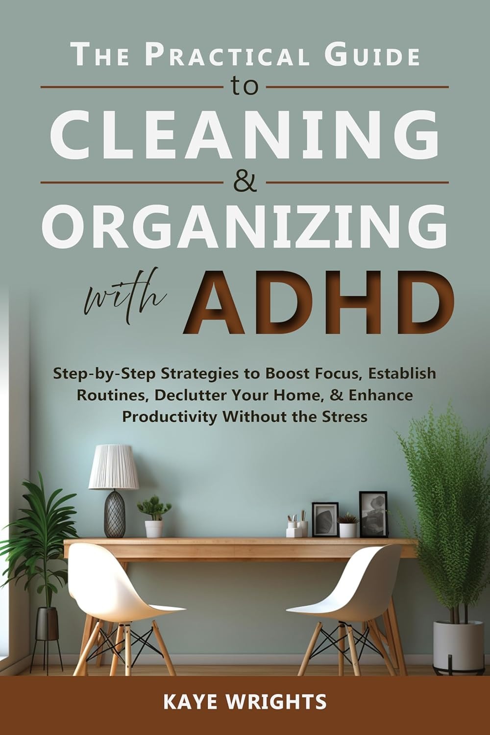 The Practical Guide to Cleaning & Organizing with ADHD: Step-by-Step Strategies to Boost Focus, Establish Routines, Declutter Your Home, & Enhance Productivity Without the Stress