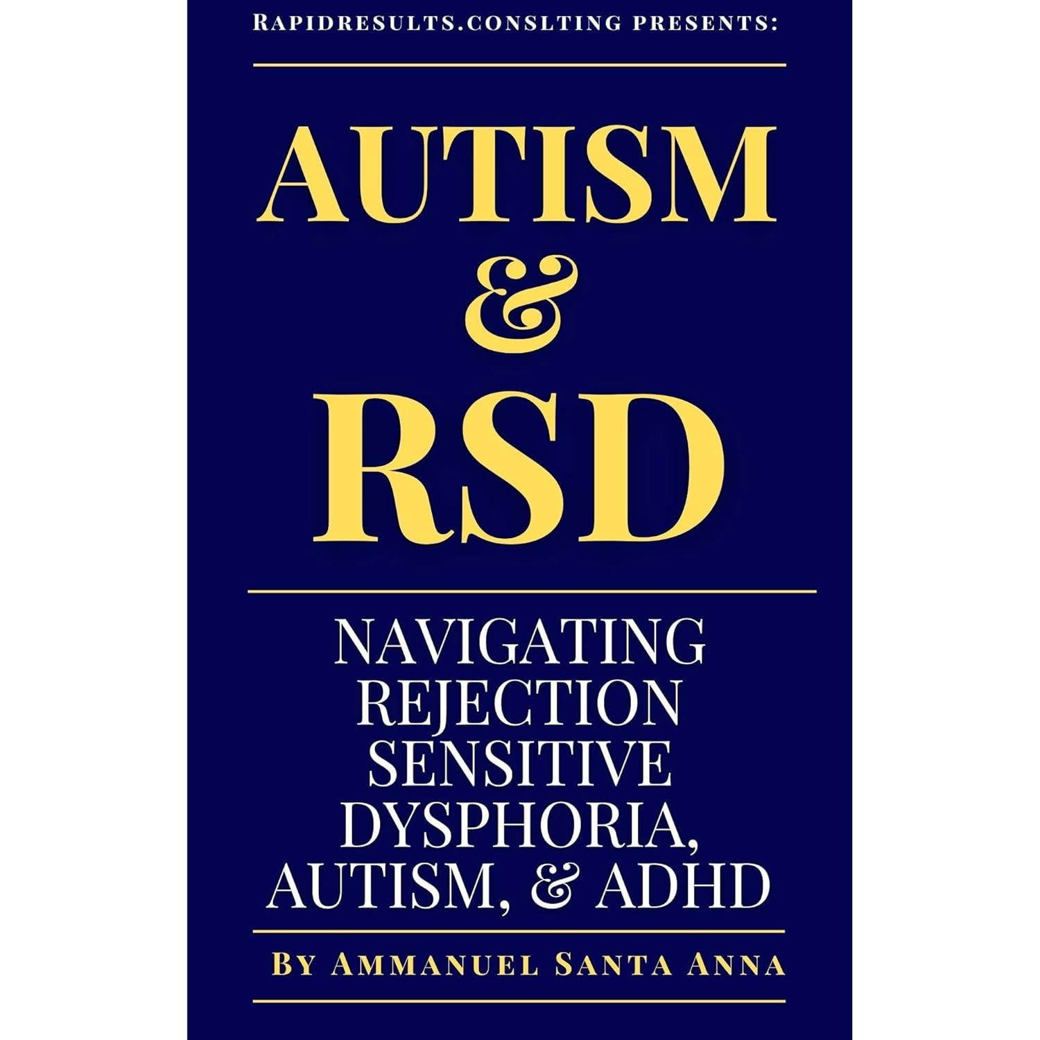Autism & RSD: Navigating Rejection Sensitive Dysphoria, Autism, & ADHD Audible Logo Audible Audiobook – Unabridged