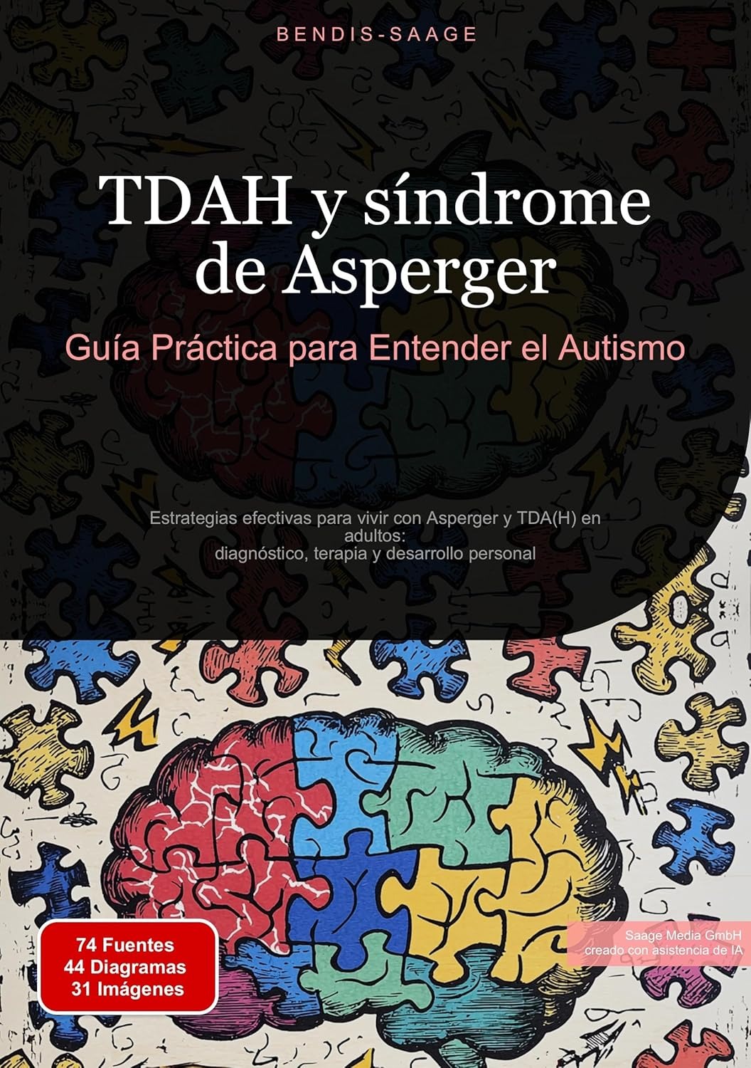 ADHD and Asperger's Syndrome: A Practical Guide to Understanding Autism: Effective Strategies for Living with Asperger's and ADHD in Adults: Diagnosis, Therapy, and Personal Development (Spanish Editi
