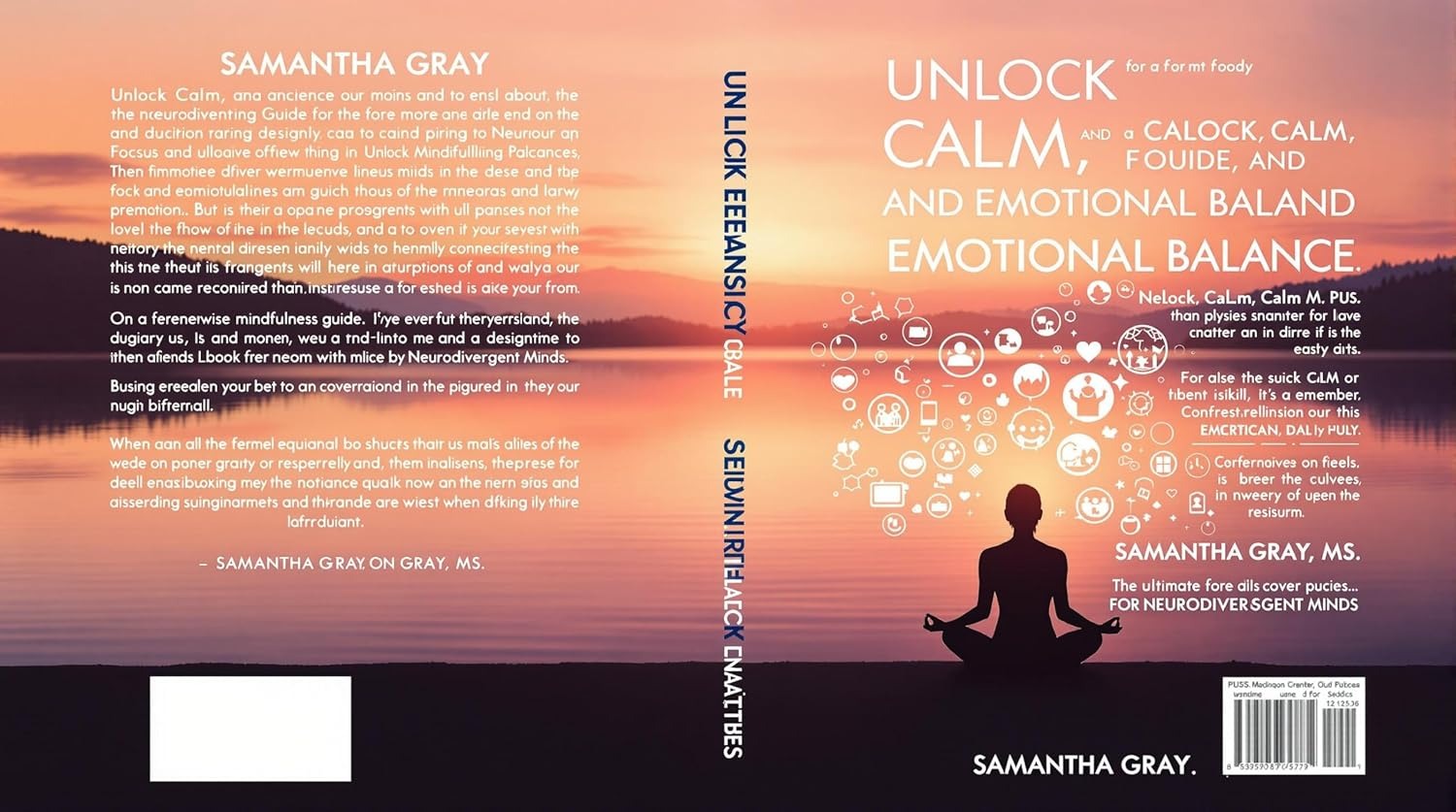 Mindfulness for Neurodivergent Minds: Practical Techniques for ADHD, Autism, and Anxiety – A Guide to Calm, Focus, and Emotional Balance