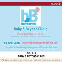 Baby and Beyond Child Specialist Clinic Publika