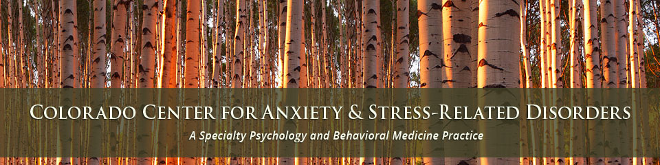 Colorado Center for Anxiety and Stress-Related Disorders