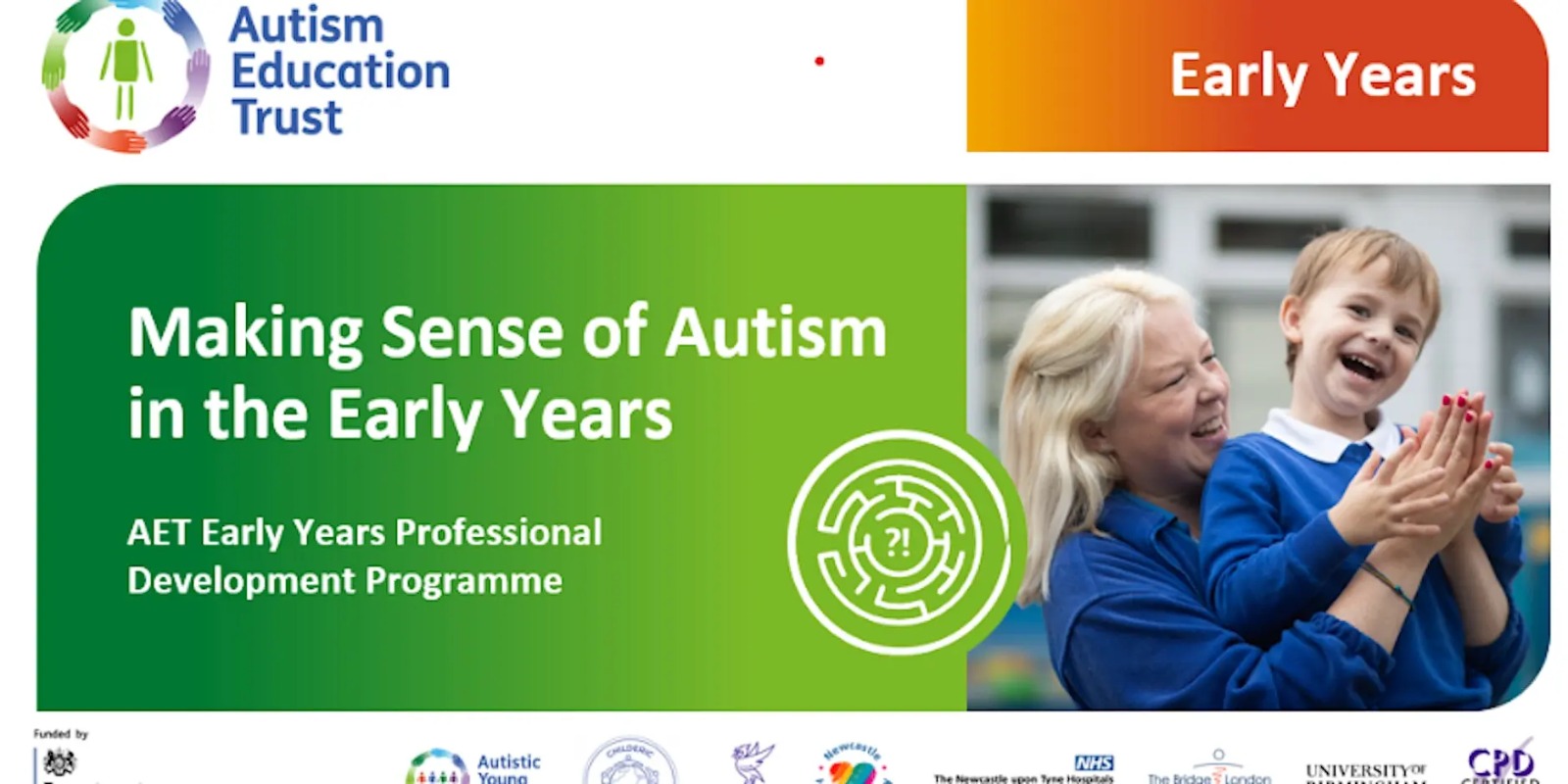 Derbyshire EYSEN - AET Making Sense of Autism in the Early Years (2 Parts)