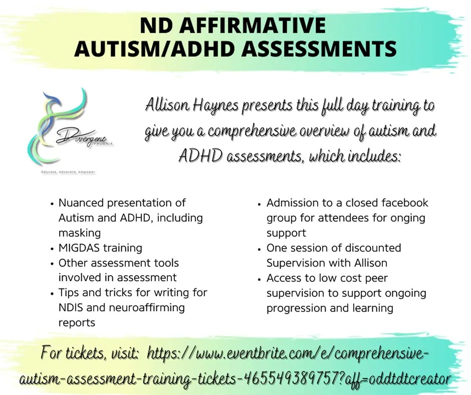 Comprehensive Autism Assessment Training